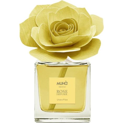 Muhà Profumatore Diffusore Rosa Gialla Uva e Fico 100ml (1/2)