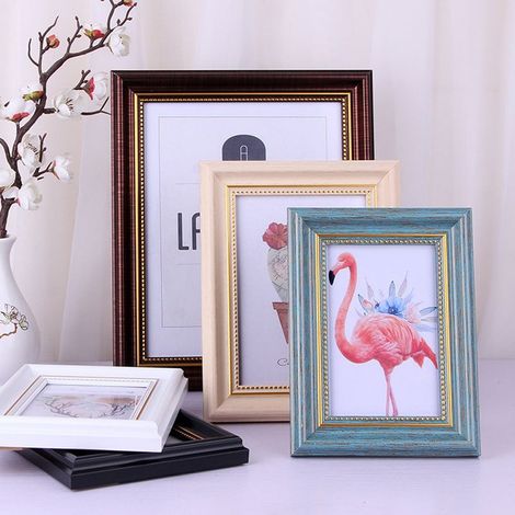 Cadre Photo - Verre Transparent - Pour Mural Et Bureau - 10x15 cm À 30x40 cm - Lot De 1 (1/4)
