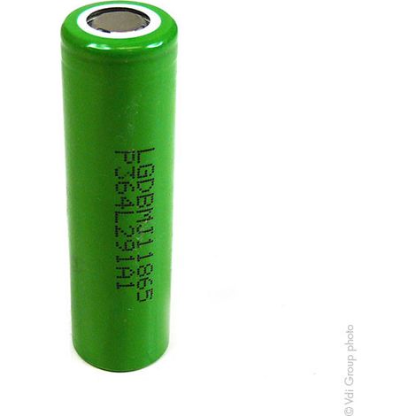 LG - Accus Lithium-Ion LG INR18650 MJ1 3.6V 3.5Ah FT