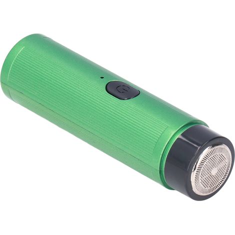 Mini rasoir électrique portable rechargeable, silencieux et facile à utiliser (3,7 V, 2 W), idéal pour les voyages et la maison (MenGreen). (1/5)