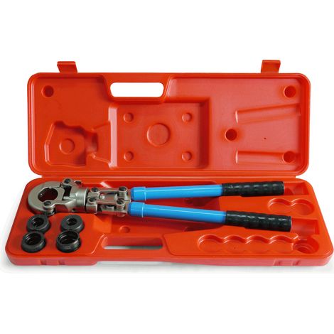 Pipetec Pressfitting Zange TH Kontur Profil 16-32 mm Presszange (1/3)