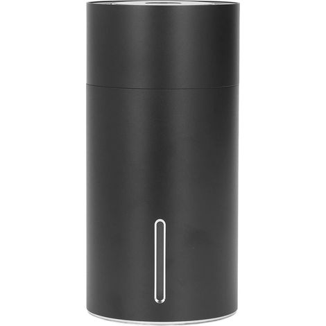 Umidificatore d'aria USB automatico silenzioso Mini diffusore di aromi portatile per auto 260 ml (NERO)