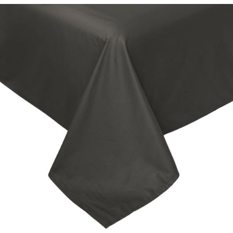 Linge de lit 100 % coton, 250 x 250 cm, sans élastique, doux et respirant (1/5)