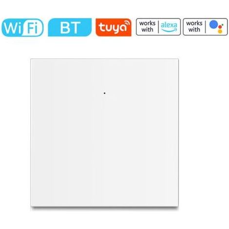 Interrupteur intelligent pour chauffe-eau avec support HomeKit, Wi-Fi et Bluetooth, double mode (manuel/automatique), minuterie programmable, commande tactile haute puissance, compatible Google Home e (1/5)