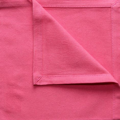 Serviette de table unie et colorée Fuchsia 40x40 cm