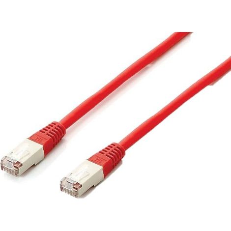 equip 605626 câble réseau Cat6a rouge 10 mètres