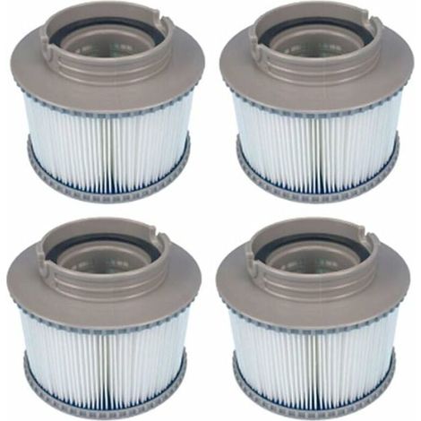 Lot de 4 filtres de rechange pour MSpa FD2089, cartouche de filtre pour piscine, et spas, (1/5)