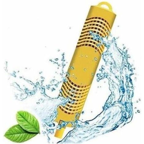 Mineral Bar Whirlpoolfilter für Hydrotherapie – Universalfilter für Hydrotherapiezentren, Schwimmbäder und Fischteiche (Gelb) (1/3)
