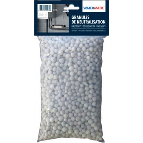 Granules de neutralisation pour pompes de relevage de condensats - WATERMATIC