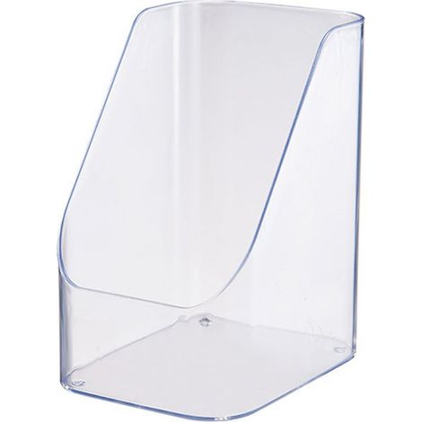 Transparenter Make-up-Pinselhalter aus Kunststoff, Kosmetikaufbewahrungsorganizer für Büro, Schminktisch, Badezimmer, Küche und Arbeitsplatte. (1/5)
