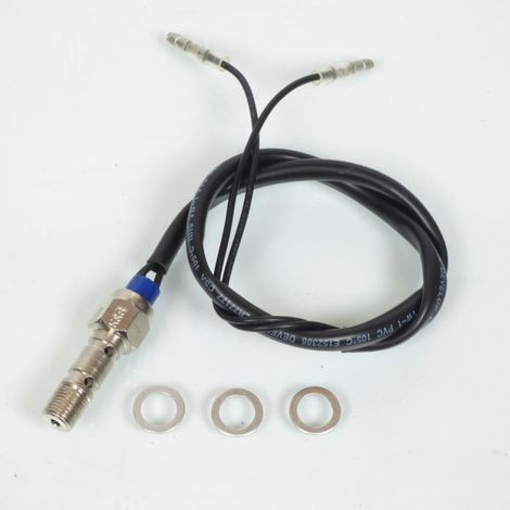 Vis double de raccord banjo M10x1.00 capteur de frein Ø10 pas 100 (1/3)