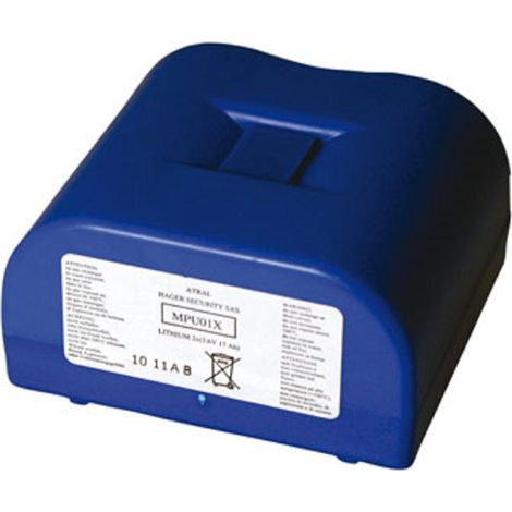 Pila A Litio 2X(3,6V/17Ah)Barr.Medio Rag. (Astral Cod. Mpu01X)