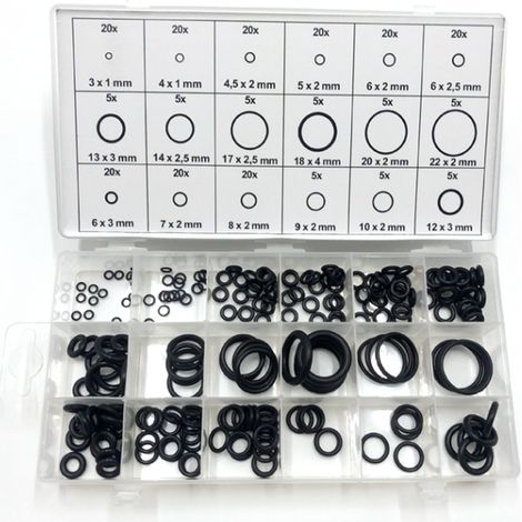 Coffret 225 pcs Circlips D. 2 à 32 mm Fixation Intérieure et Extérieure LAOA (1/4)