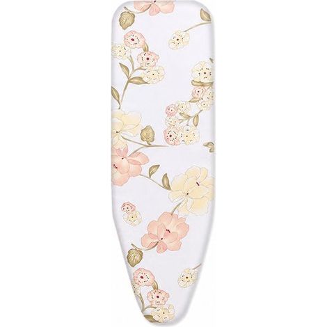 Housse de planche à repasser – 110 x 33 cm – Imprimé pivoine – Rembourrage double couche – Multicolore (1/5)