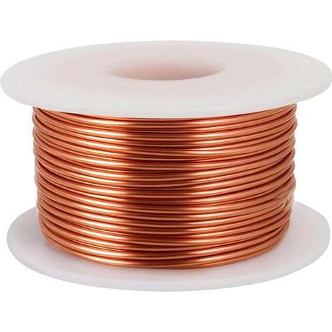 Fil Cuivre Électroculture - 20 M - Diamètre 1,3 mm - Gauge 16 - Pour Soutien Végétal Jardin Plantes Intérieur Extérieur