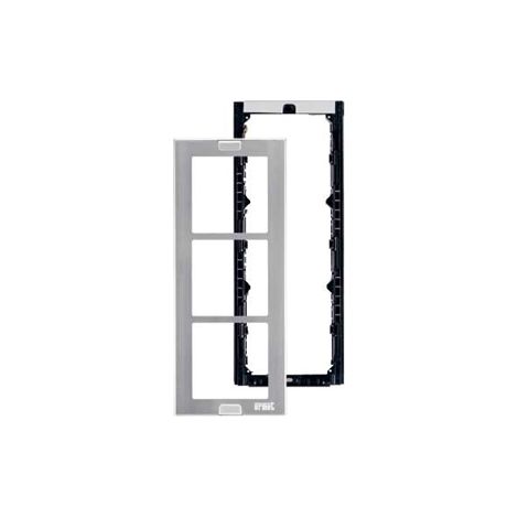 Telaio Porta moduli con cornice per 3 moduli