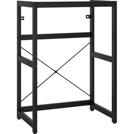 Maison Exclusive - Badezimmer Waschtischgestell Schwarz 59x38x83