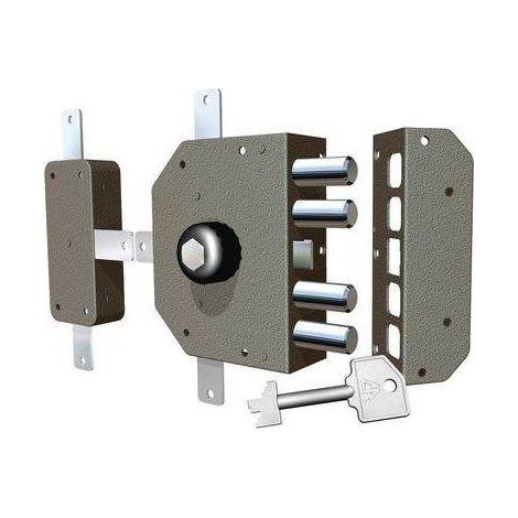 SERRATURA LEGNO APPLICARE 3350P CR