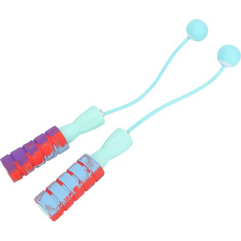 Corde à Sauter Invisible avec Poignée Ergonomique, Système à Roulements pour Saut Léger et Fluide (Couleur Verte) (1/5)