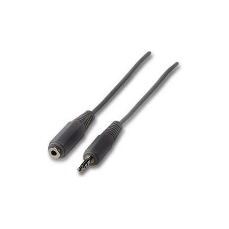 Goobay 50090 cable de audio 5 m 3,5mm Negro