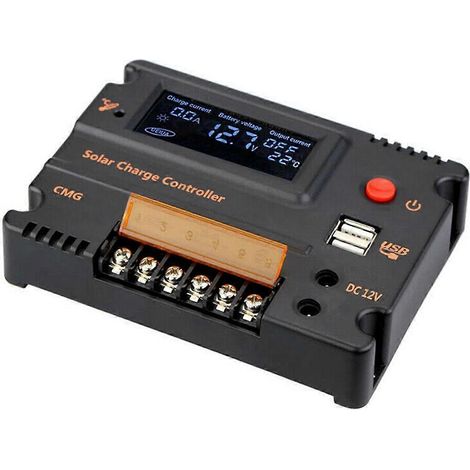 10A Solar-Laderegler 12V/24V Solarpanel-Batterieregler