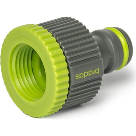 Hahnanschluss 3/4" m. Reduzierung 1/2" Lime Edition
