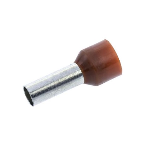 Embout de cu00e2blage marron 10mm2 - 41055 X 10 UNITES (1/2)