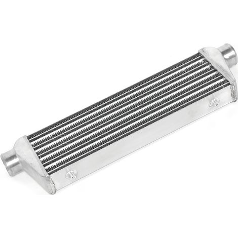 Refroidisseur d'air universel frontal pour turbocompresseur modifié, radiateur de refroidissement moteur, entrée 2,5 pouces (1/5)
