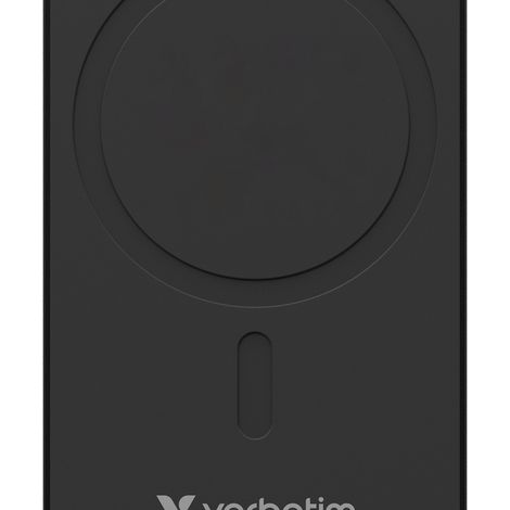 Verbatim Power Bank Magnetico Wireless 5000mAh Nero Ricarica Rapida USB-C (1/4)
