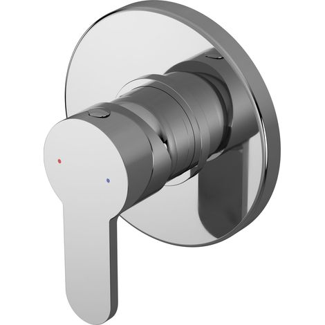 Balterley Consall Round Concealed Manual Shower Valve 1 Outlet - Chrome