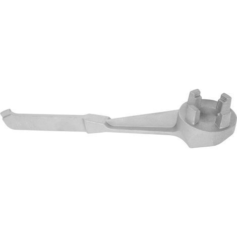 Haofy Aluminum Bung Key Drum Cap Removal Tool for 10 15 20 30 55 Gallon Non-Spark Oil Drums Easy to Use Fits 2 Inch and 3/4 Inch Bung Caps. (1/5)