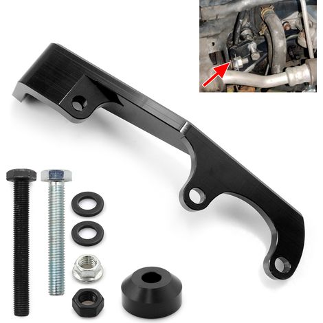 Staffa di ricambio in alluminio per la pompa frizione, compatibile con Subaru WRX STI 2008-2014 e Impreza 2008-2011. (1/5)