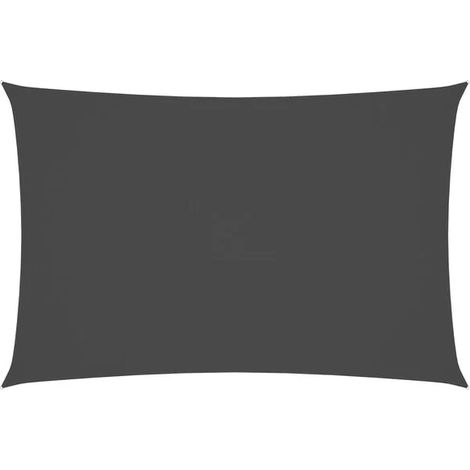 Auvent rectangulaire de 2 x 4 mètres en toile Oxford anthracite (1/5)