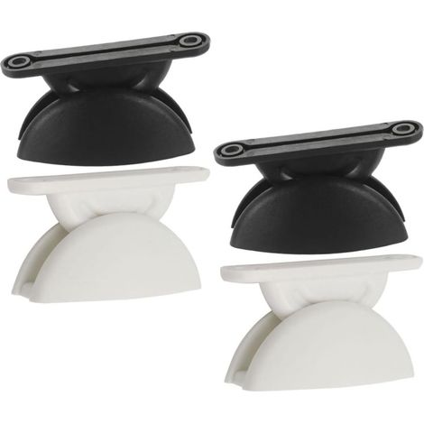 Lot De 4 Loquets De Porte en Nylon À Ventouse pour Camping-Car Accessoires De Caravane Retenue De Porte De Camping-Car Retenue De Porte De Caravane Nylon Ignifuge Respectueux (1/5)