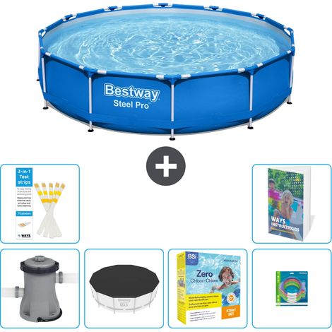 Bestway Piscina Bestway Steel Pro Rotonda - 366x76 cm - 7-pezzi S231 (1/5)
