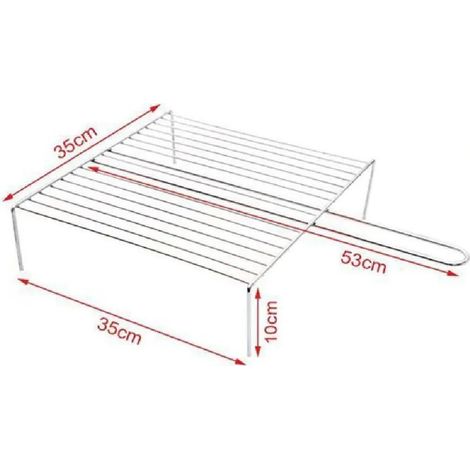 Trade Shop - Gegrillter Grill für Grill-Grill 53x35x35x10cm Grill mit Beinen 2406343 - (1/2)