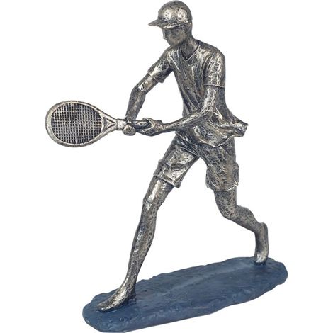 Signes Grimalt Figure di figura della persona  Figura tennista diversi argento 6x14x18cm 18514