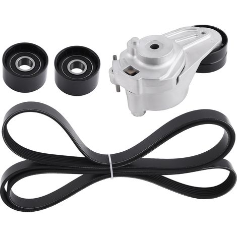 Jeu de courroies trapézodales à nervures For Mercedes-Benz C209 C218 C219 (1/5)