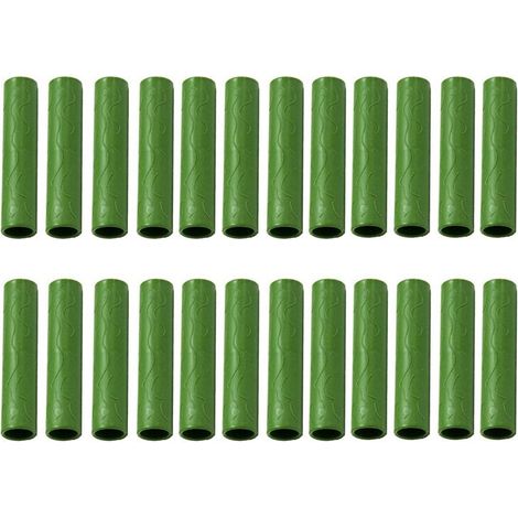 20 Pièces 11 mm Connecteurs Droits pour Piquet de Jardin en Plastique pour Piquet de Jardin, Tuyau de Raccordement, Piquet de Support pour Plantes (1/4)