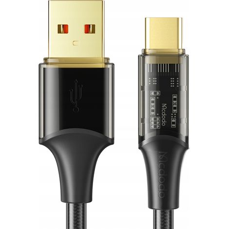 Cavo di ricarica rapida USB-C Mcdodo per Samsung Xiaomi USB TYPE C 6A 100W 1M (1/5)
