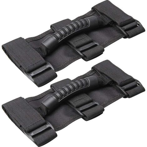 roll Bar Grab Handles For Jeep Wrangler, Fit For 1987-2019 Wrangler (1/5)