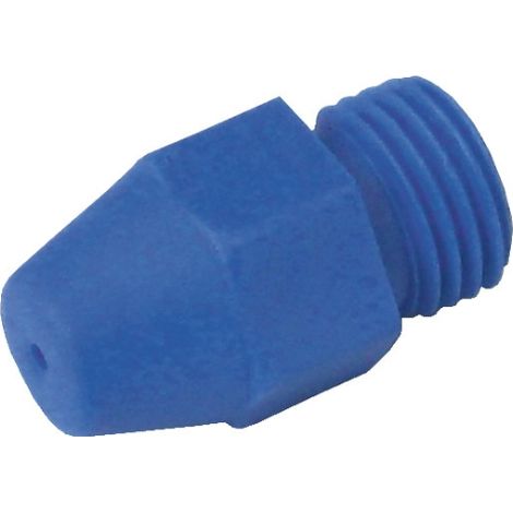 Standarddüse Kunststoff blau Ø 1,5 mm, AG M12x1,25