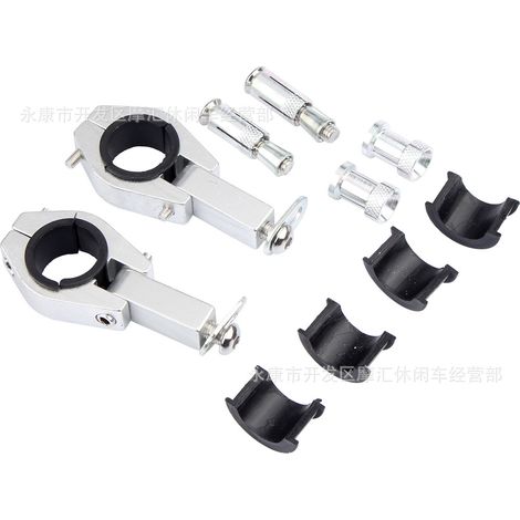 Kit de vis de fixation pour support de protection de guidon 22/28 mm pour moto tout-terrain (modèle CRF) (1/4)