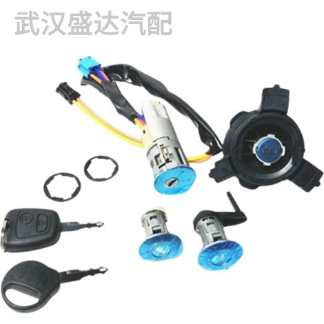 All vehicle locks, including ignition locks 4162RJ, 4162PS, and 4161NQ, are compatible with Peugeot 206, 207, 206SW, and 206CC. (1/5)