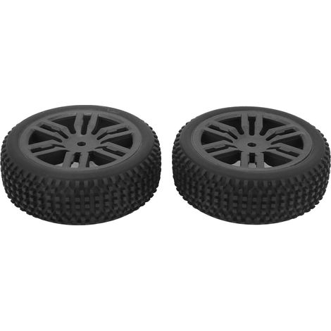 2 Pneus 1/16 pour Voiture RC, Haute Adhérence et Durabilité pour Modèles BONZAI Jubatus et Intrepid (1/5)