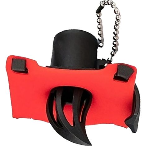Ouvre-canette portable multifonctionnel et innovant, porte-clés, orange, idéal pour les fêtes et les bars. (1/5)