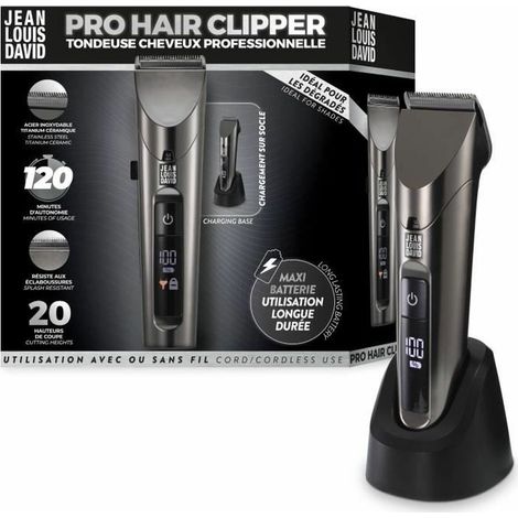Recortadora Eléctrica Jean Louis David PRO HAIR CLIPPER JDL-2102 (1/2)