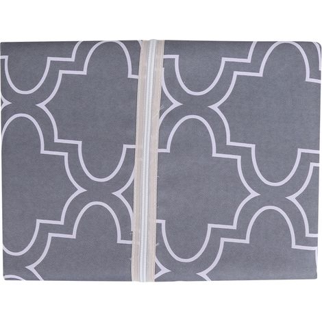 Tablecloth Rond - Imperméable - Polyester - Trou Parasol Avec Fermeture Éclair - Pour Table Extérieure - 1 Pièce (1/5)