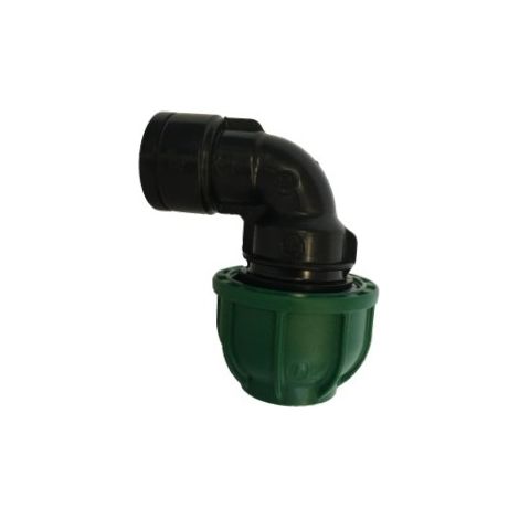 Codo Rosca Hembra De Polietileno De  32 X 1”  IRRITEC (1/2)