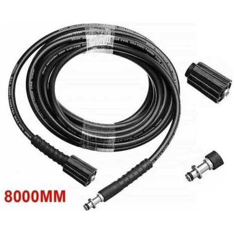 Tuyau pulvérisation 8m compatible Kärcher K2 K3 K4 K5, pour nettoyage pression (1/4)